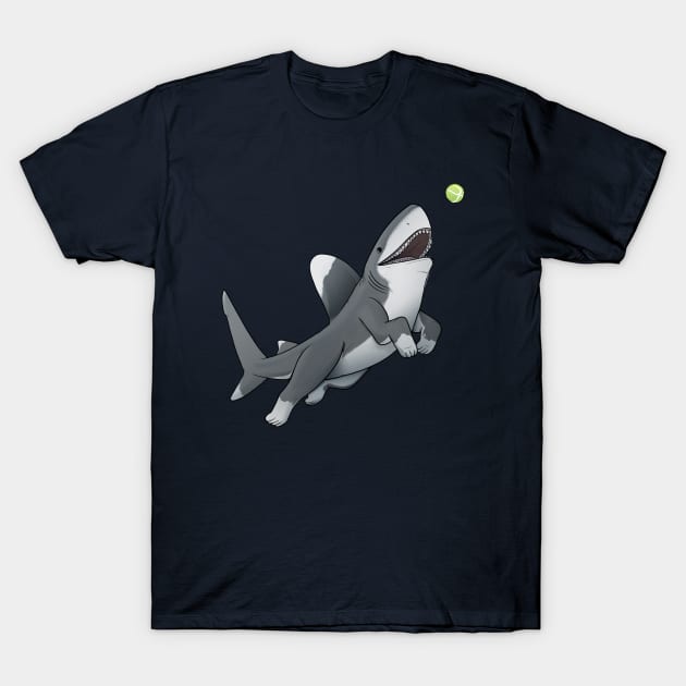 Oceanic Whitetip Sharkpup T-Shirt by nekoama